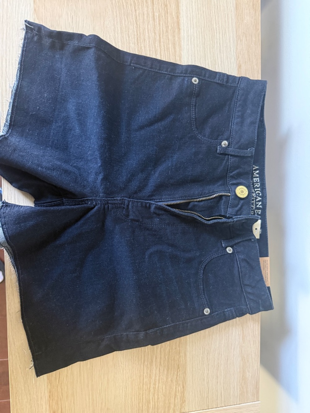 American Eagle Outfitters Navy Blue Denim Shorts